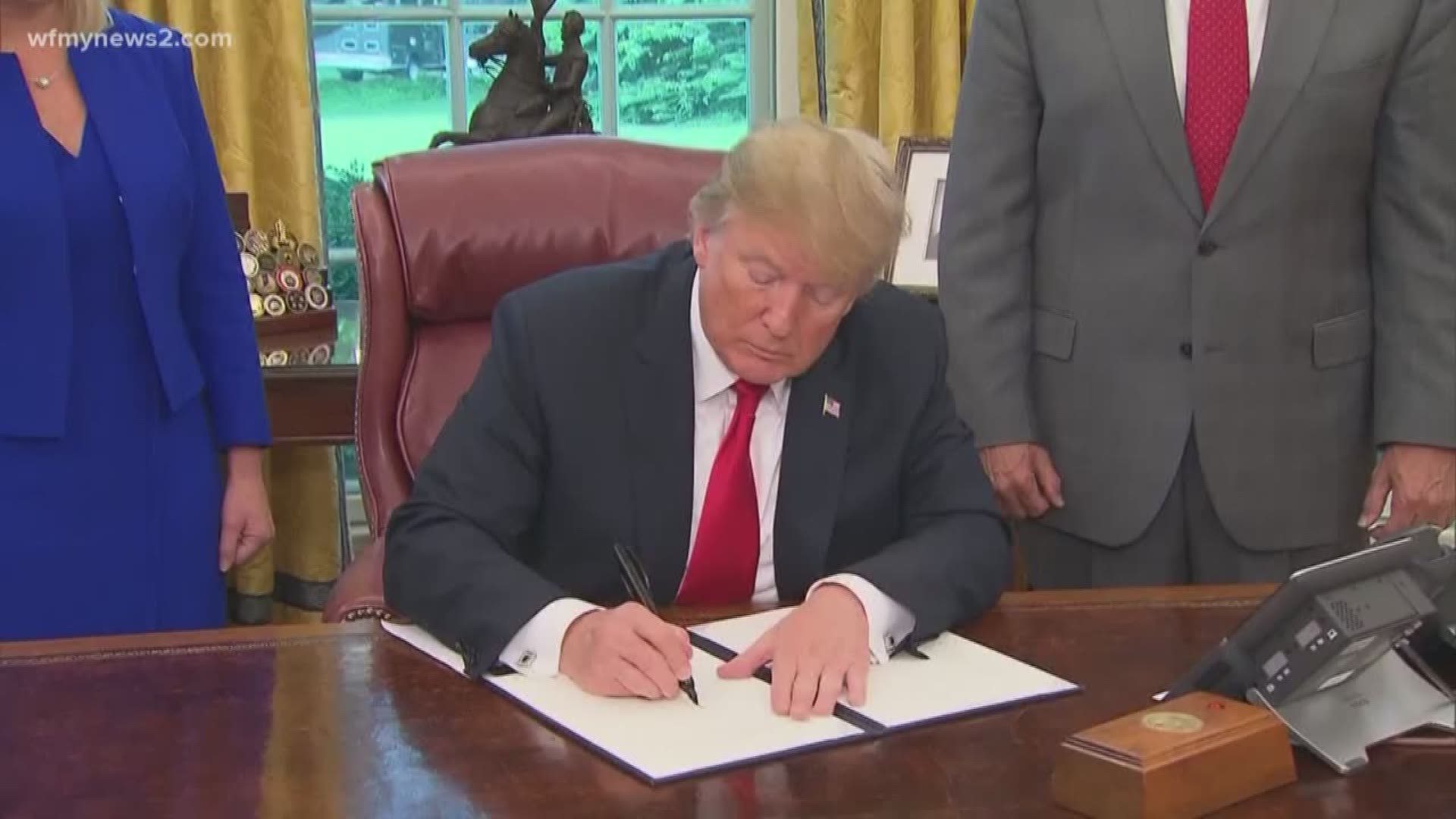 Trump Signs Order On Separated Children
