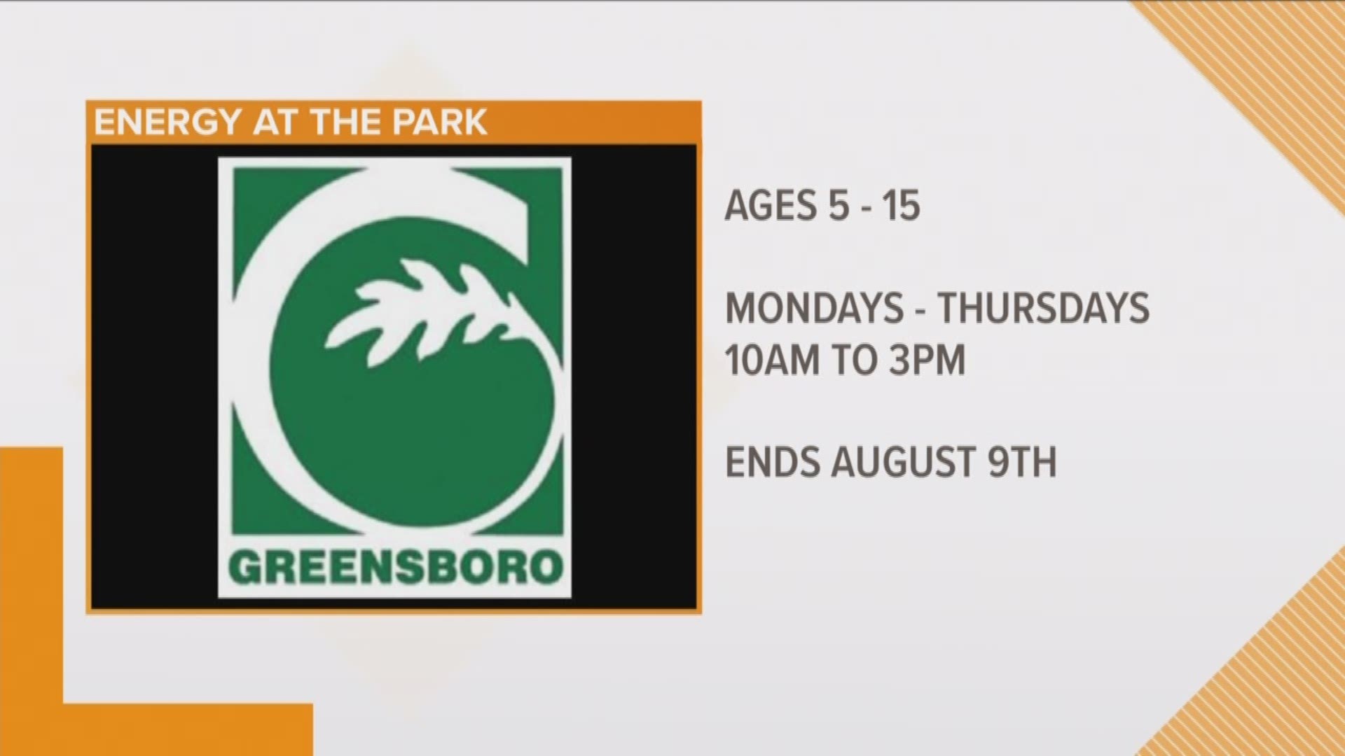 Free Summer Camp For Kids In Greensboro