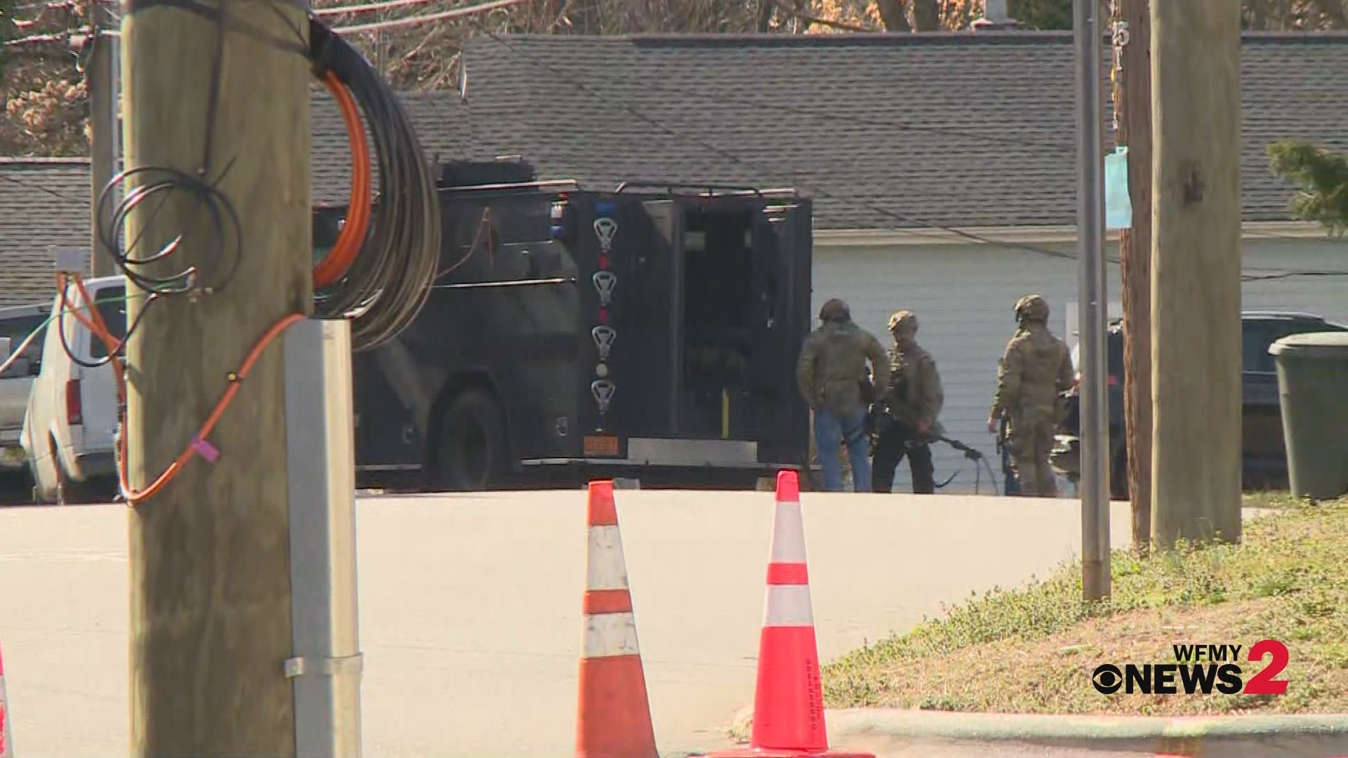 Person injured in Golden Gate Drive standoff in Greensboro