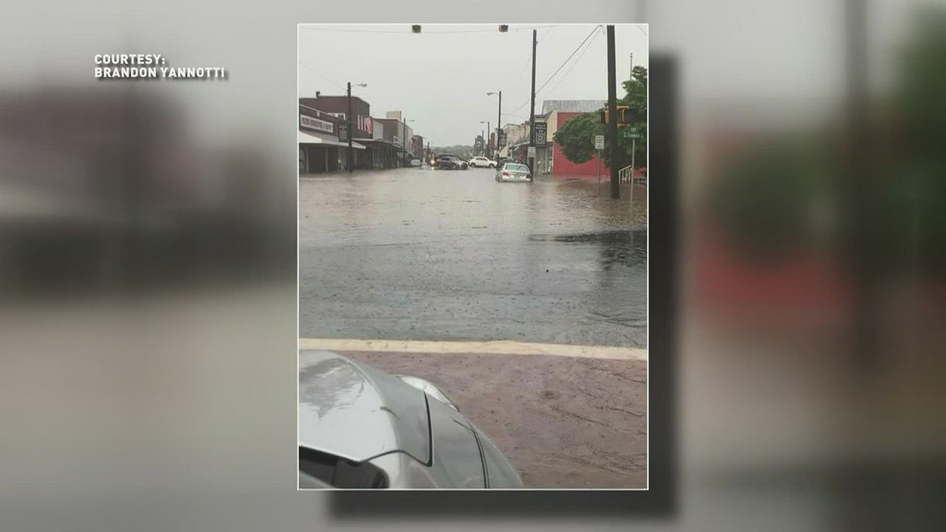 Downtown Madison Spring Storms, Flooding