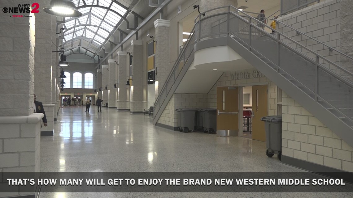 By The Numbers The New Western Guilford Middle School