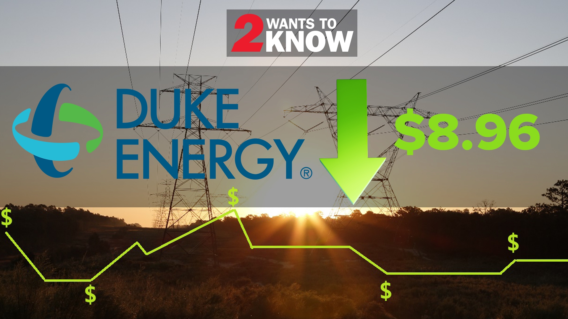 Duke Energy bills go down starting January 1, 2025