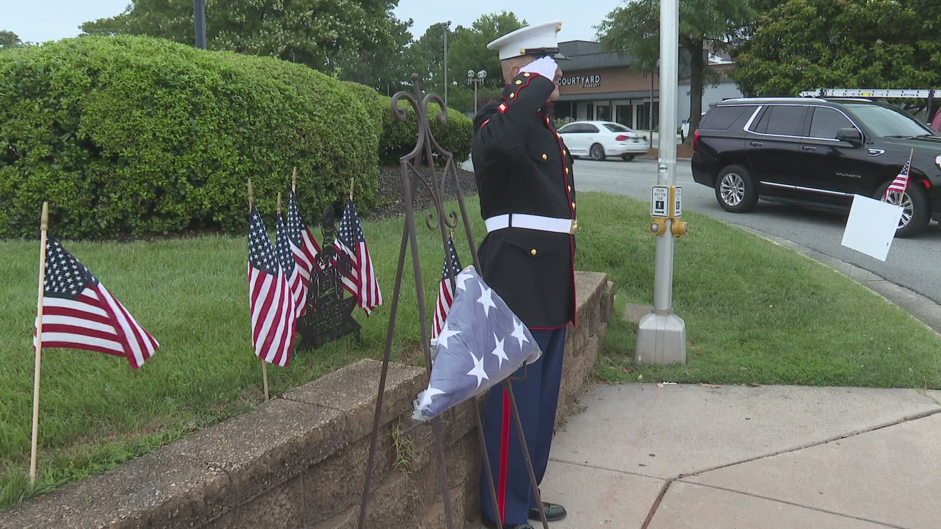 The family of the fallen Greensboro officer Philip Dale Nix is continuing a tradition.