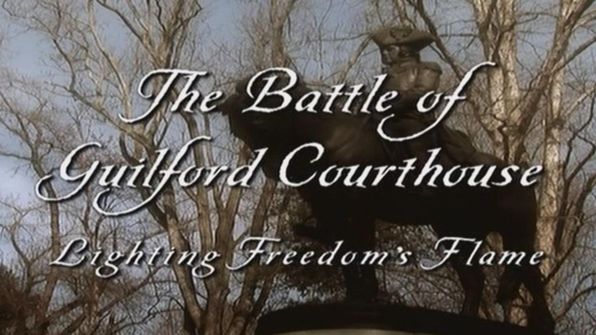 This 2006 WFMY News 2 special dives into American history right in our backyard - the Battle of Guilford Courthouse.