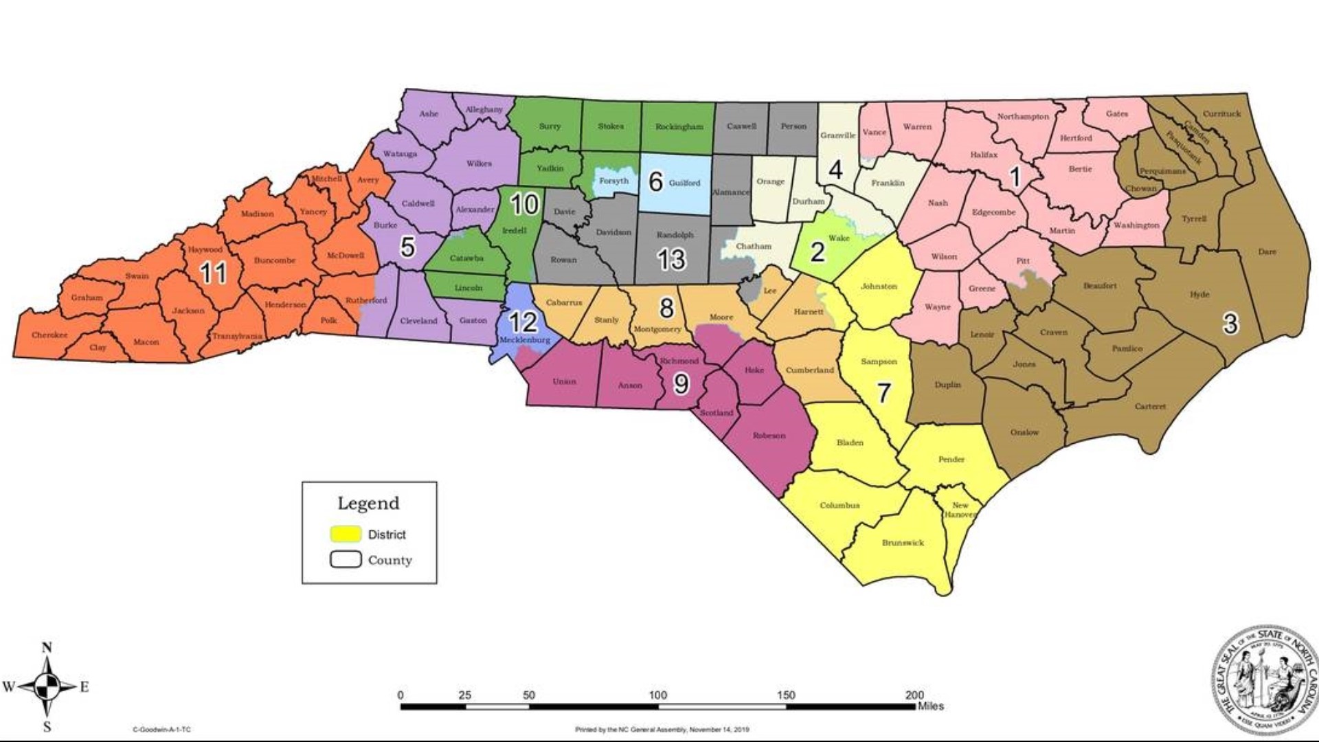 NC Judges Uphold Legislative Maps And Change Lines | Wfmynews2.com