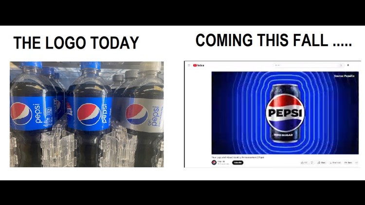 The Pepsi logo is changing....again