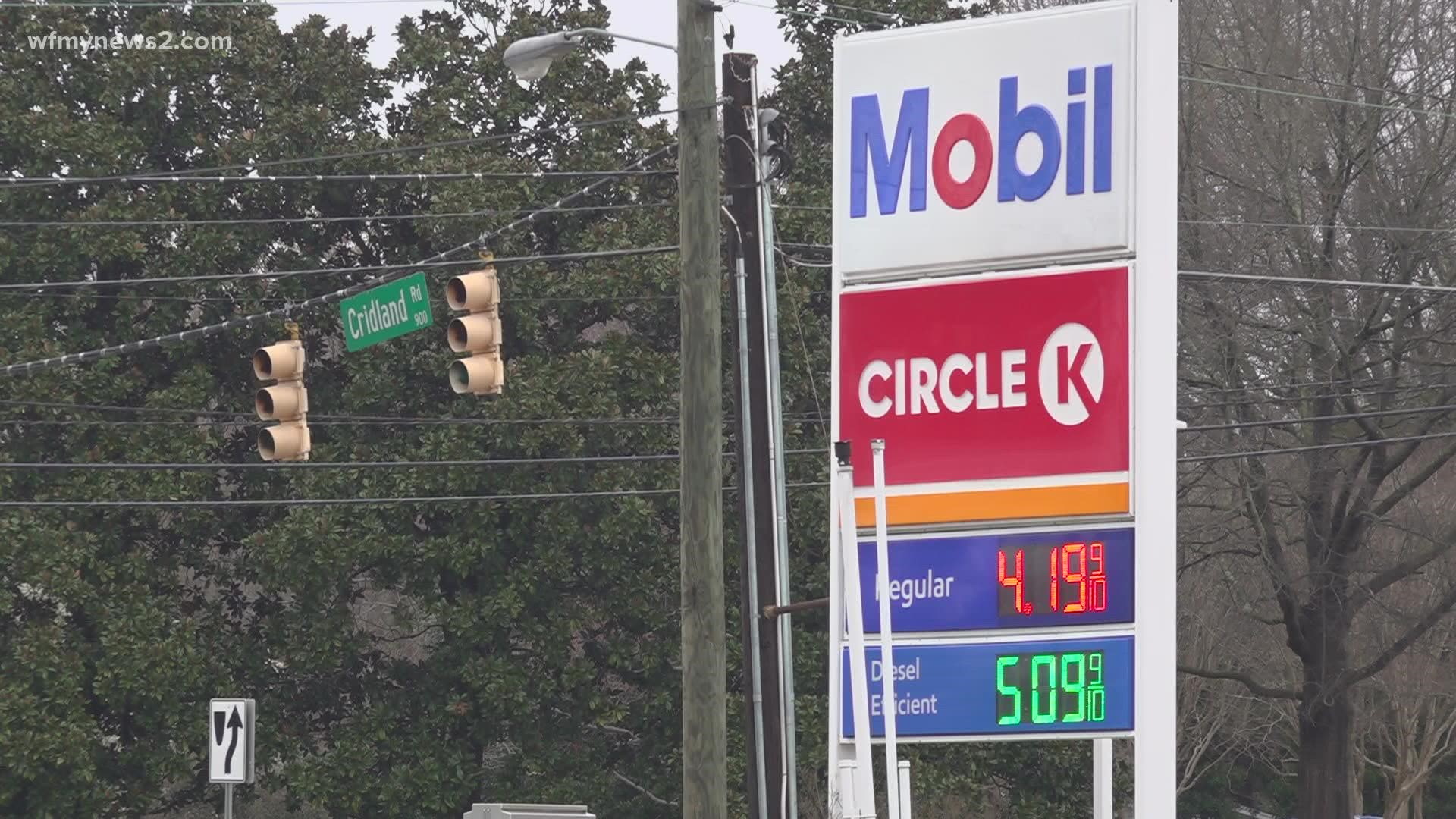 Businesses said they are optimistic, but the high costs of gas cause a ripple effect.