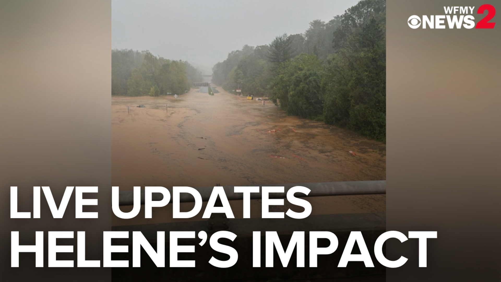 Devastating flooding in western North Carolina, major roads closed, and hundreds of water rescues - WFMY News 2 has the latest Helene updates.