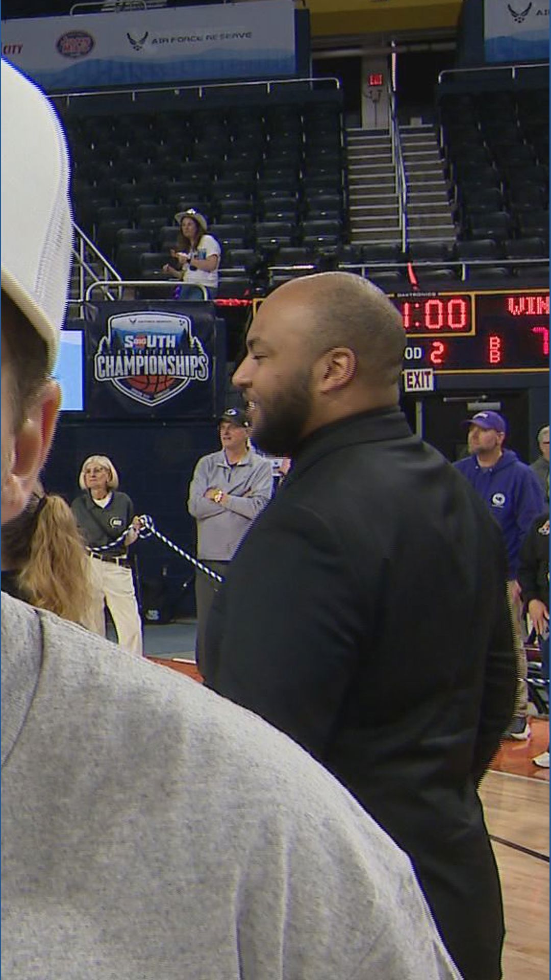 Postgame interviews with High Point players Rob Martin, Terry Anderson ...