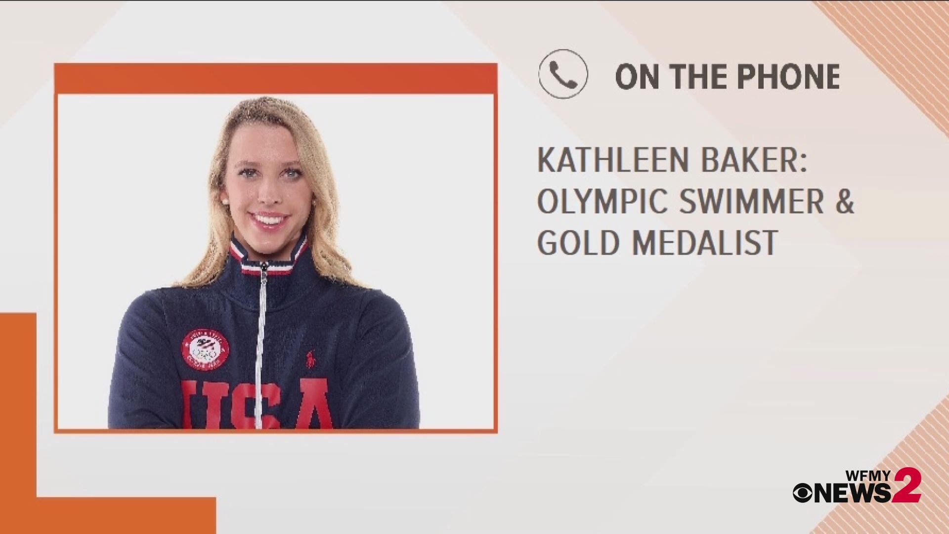 Kathleen Baker is an Olympic swimmer from Winston-Salem who lives in San Diego. She's finding ways to still train while in quarantine.