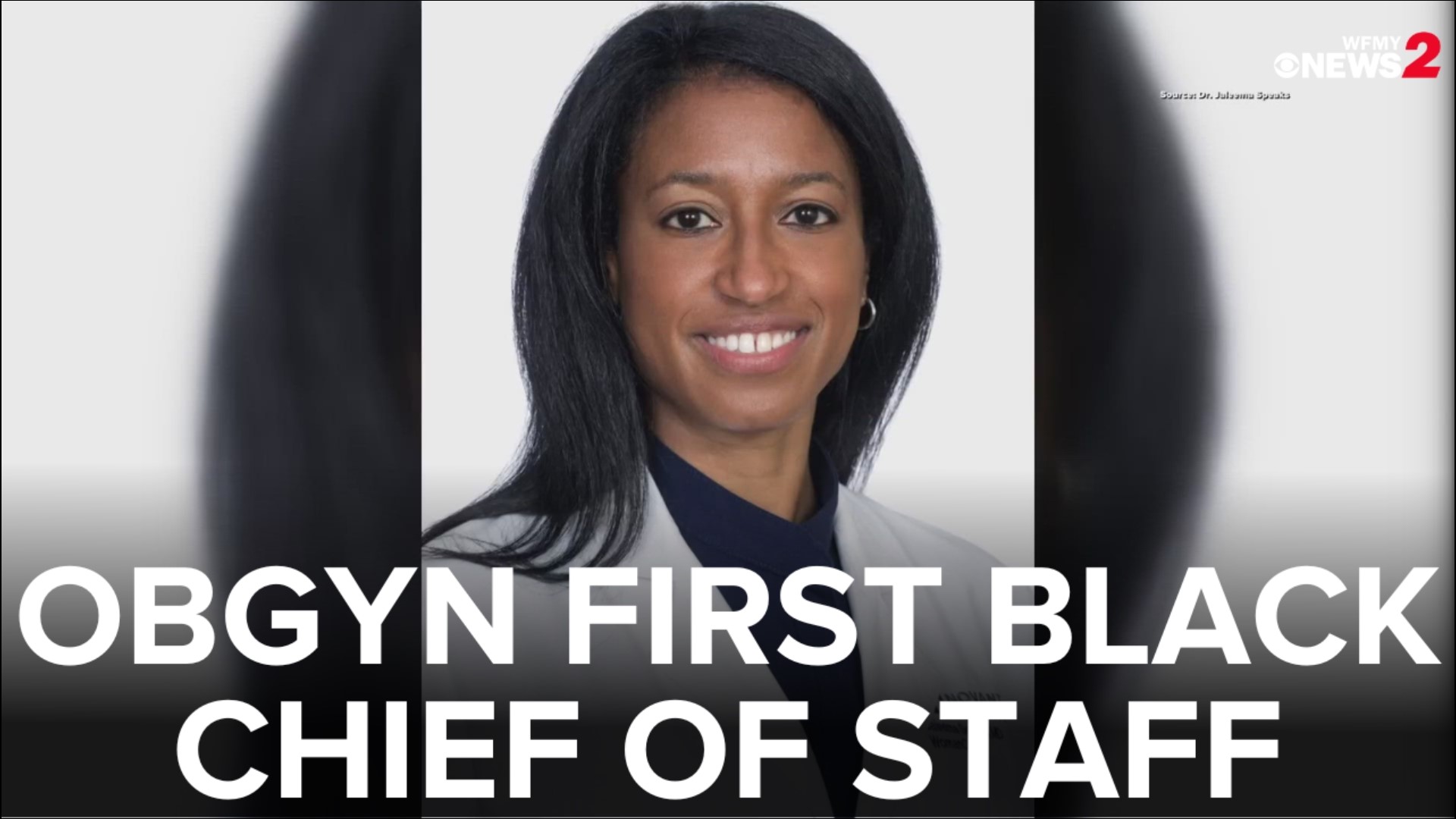 Novant Health OB-GYN Dr. Jaleema Speaks becomes the first Black Chief of Staff at the hospital. She shares her passion for her patients.