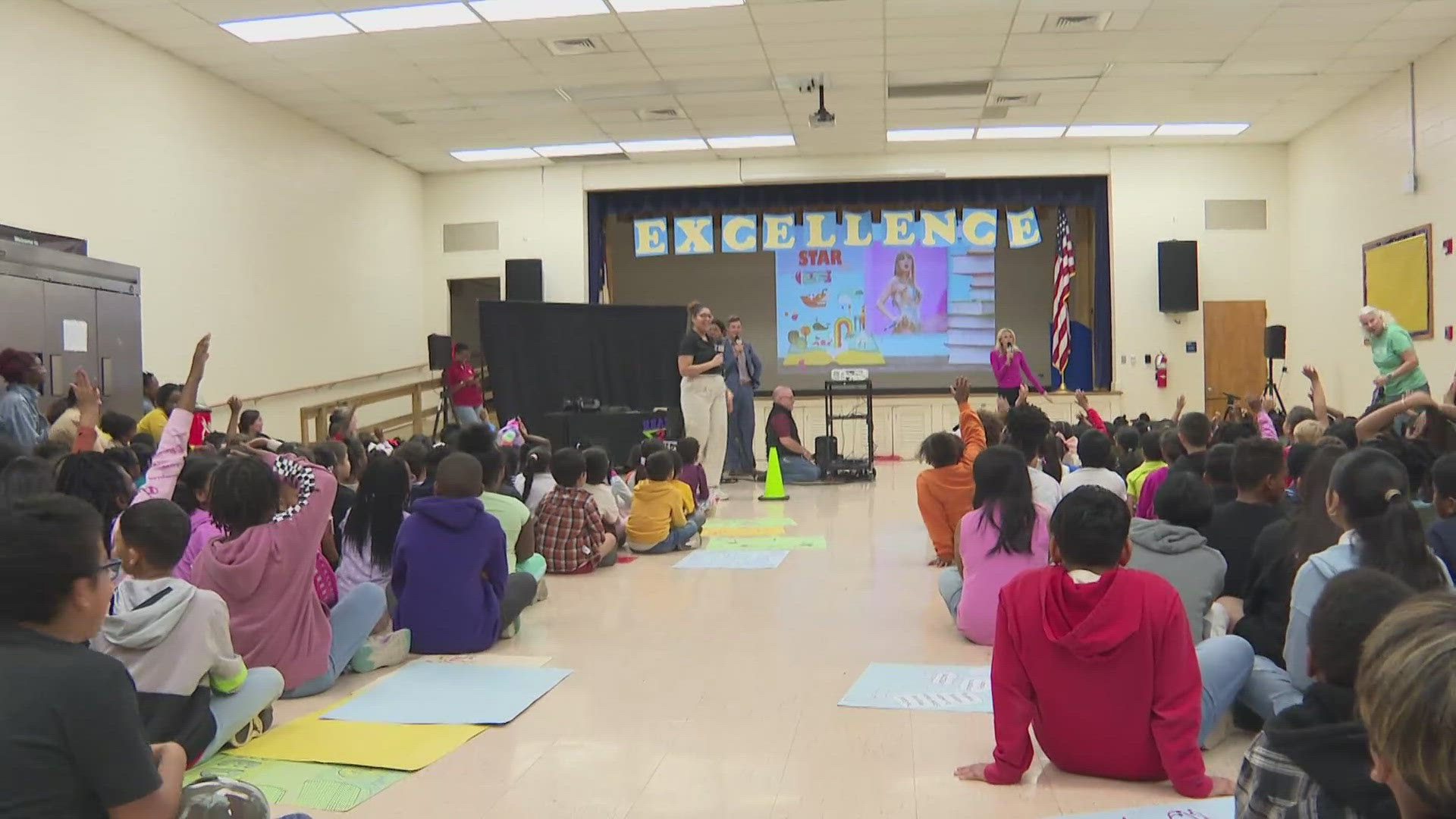 razier Elementary students make reading fun and innovative, applying a book’s storyline to a STEM project.