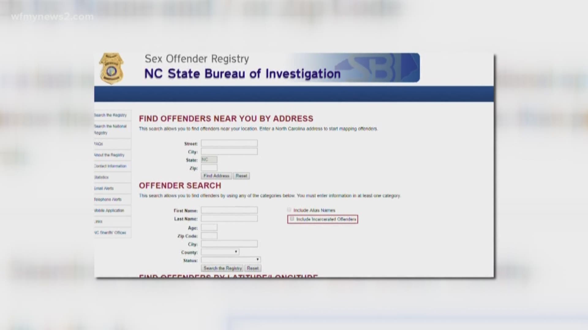 When people register as sex offenders in North Carolina they have to follow the rules.