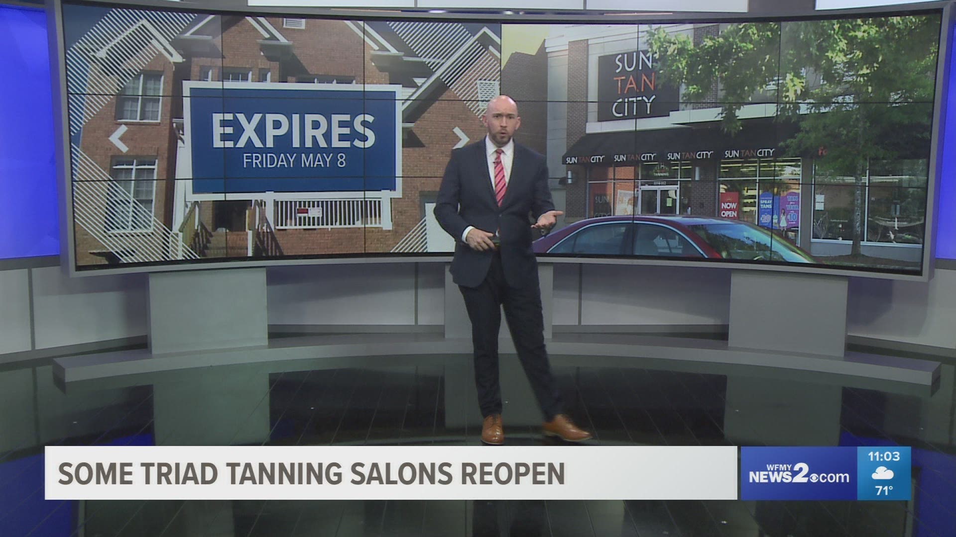 Triad tanning salons find ways to reopen before the official stay at home order is lifted in NC.