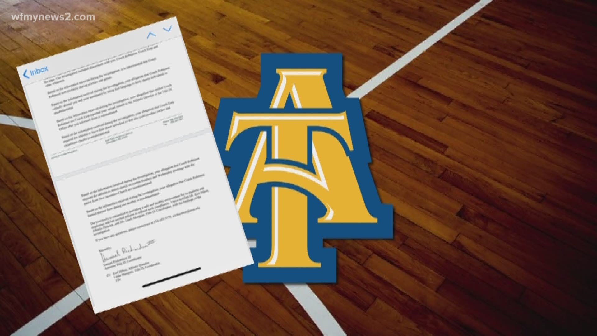 WFMY News 2 obtained documents that reveal two women’s basketball coaches didn’t report one of their player’s assaults to Title IX, as is required by law.
