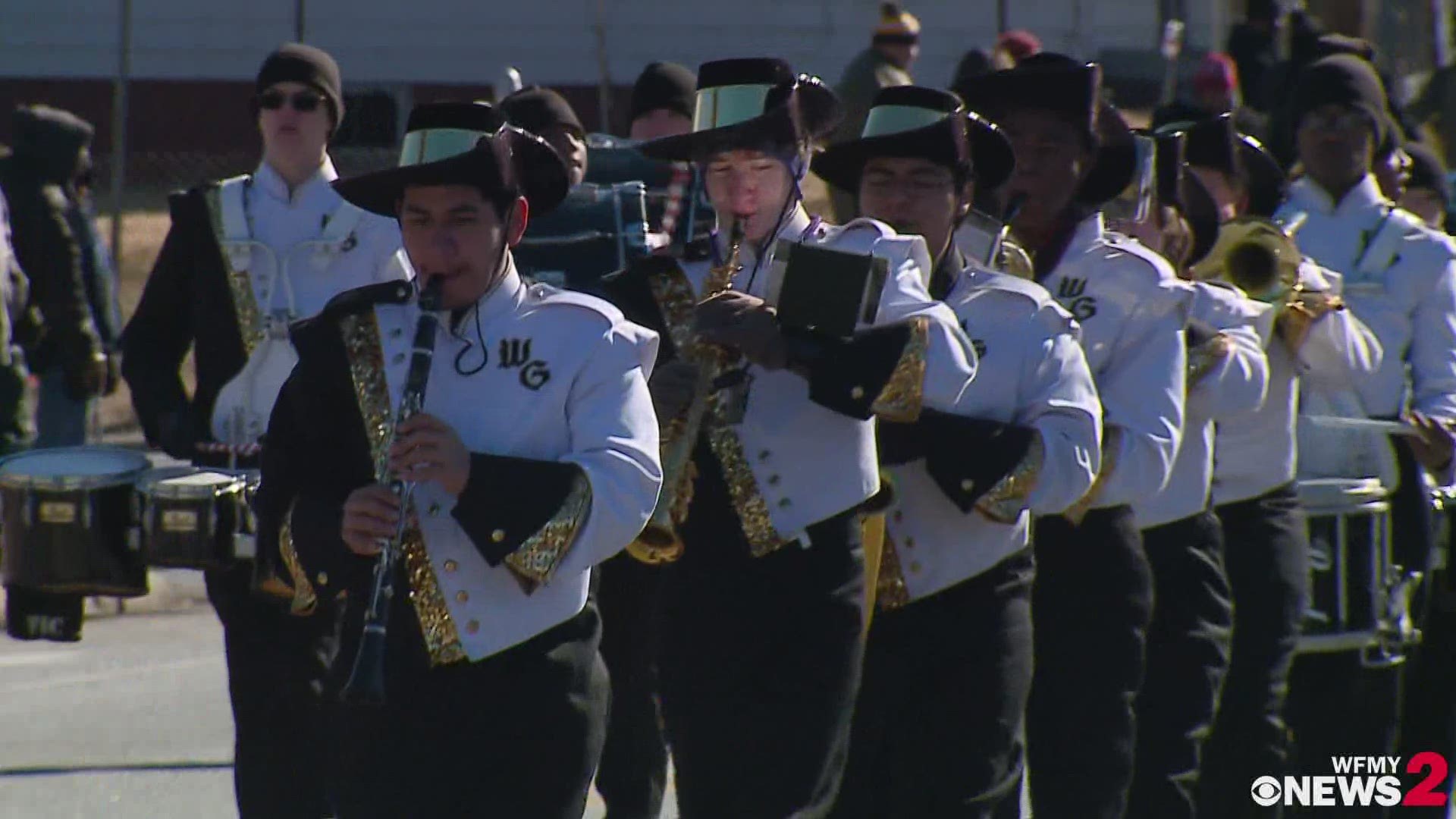Greensboro held its annual Martin Luther King Jr. Day parade Monday morning.
