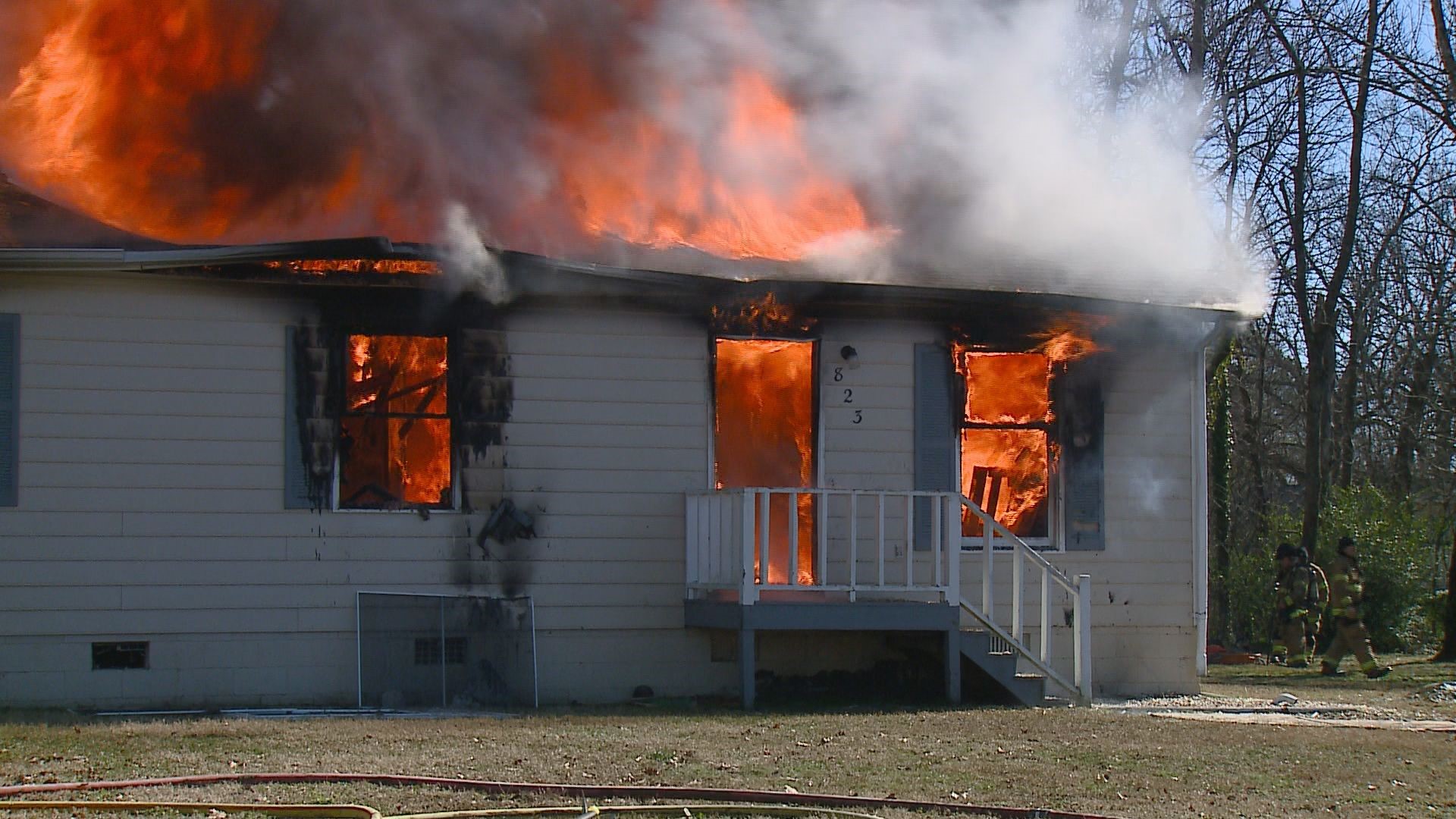 The Greensboro Fire Department spent most of the day training new recruits, and what better way to train than to burn something down. They intentionally torched a house on Cole street in Greensboro Tuesday so recruits could get hands-on training.