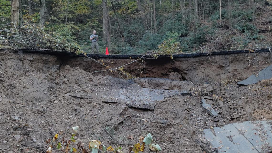 Blue Ridge Parkway completely closed for storm cleanup