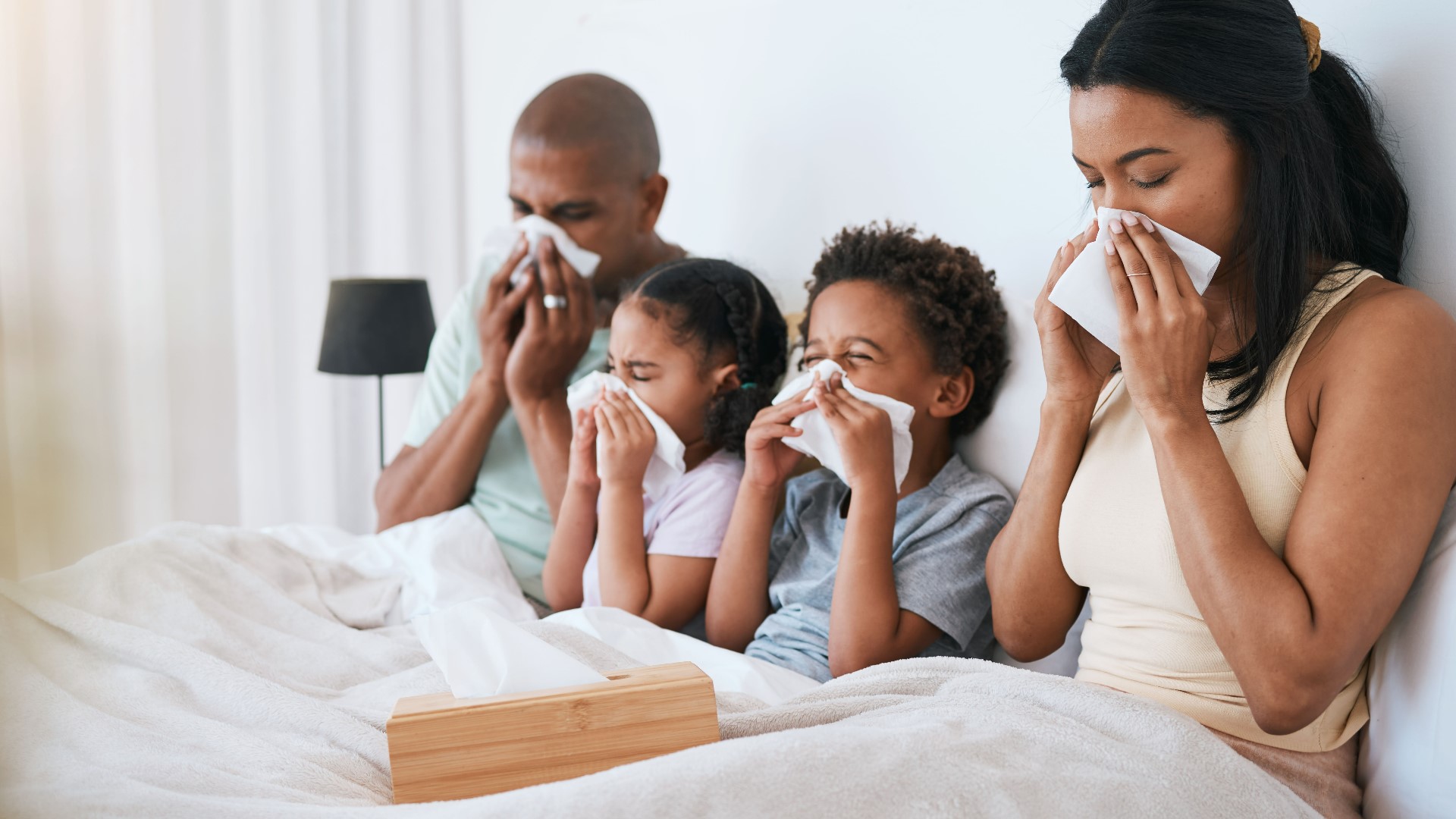 The American Academy of Pediatrics suggests if a child has had a fever or diarrhea in the last 24 hours, they stay home.