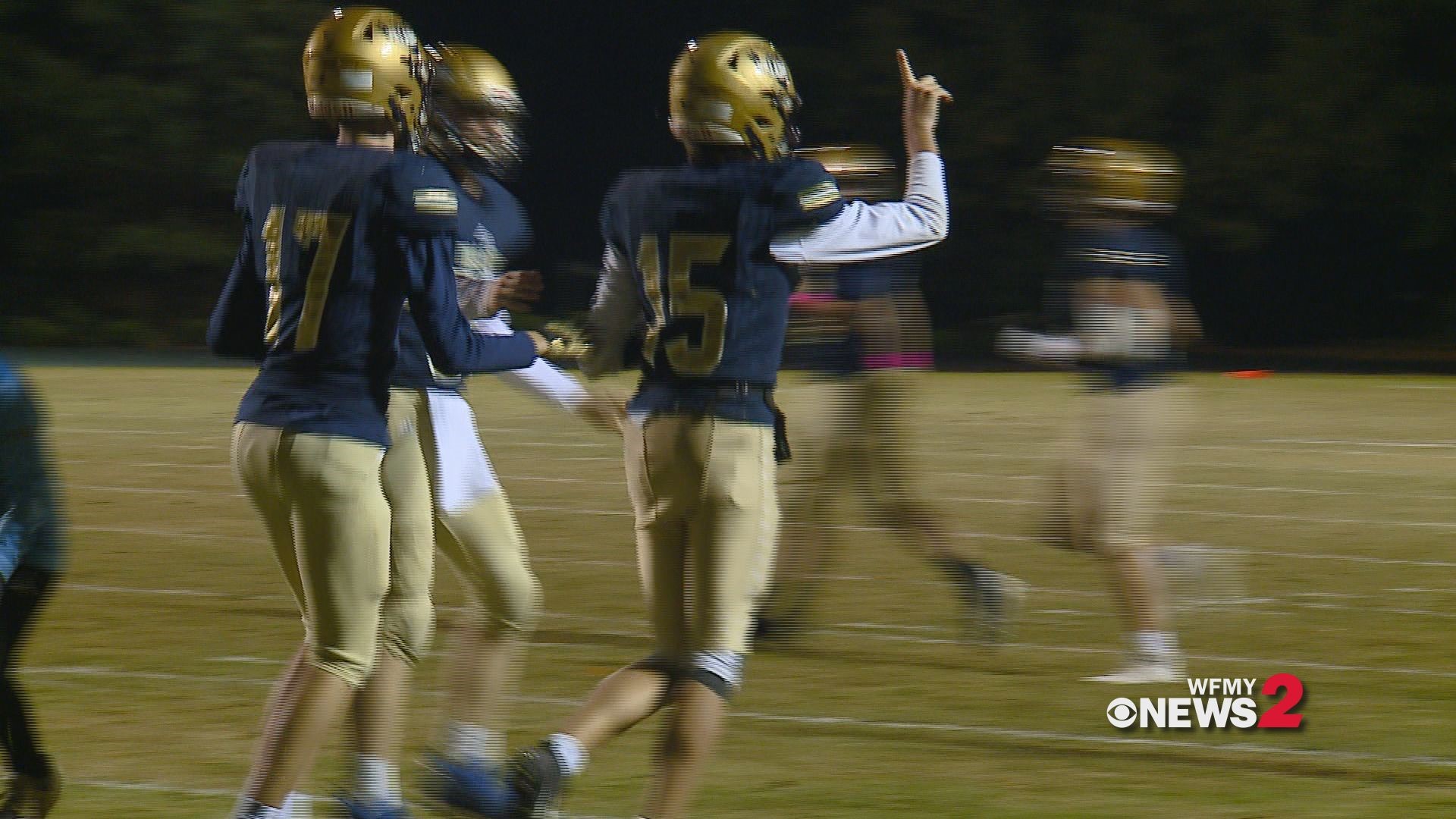 Friday Football Fever highlights between Winston-Salem Prep vs. Bishop McGuinness