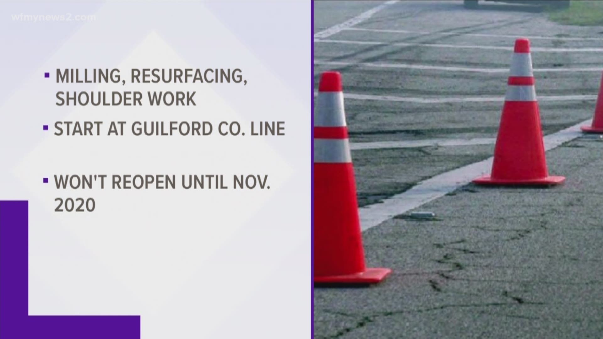 Starting in July, the state is closing 69 miles of roads for milling, resurfacing and shoulder reconstruction.