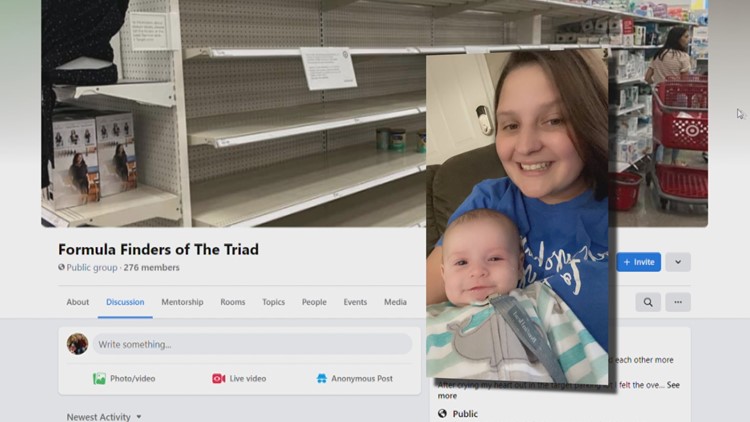 Triad mom creates formula finder group on Facebook
