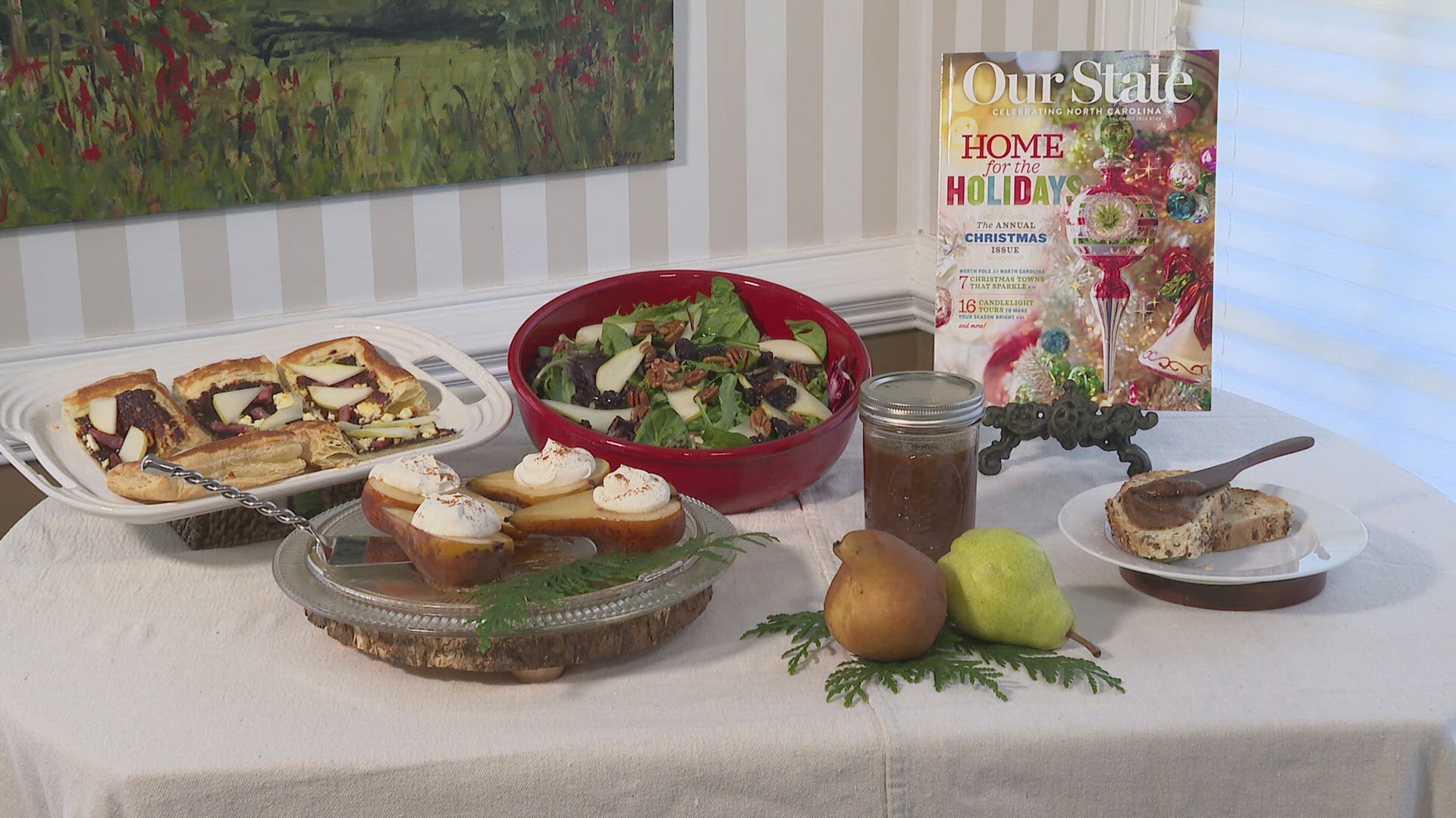 Chef Lynn Wells shares four pear recipes.