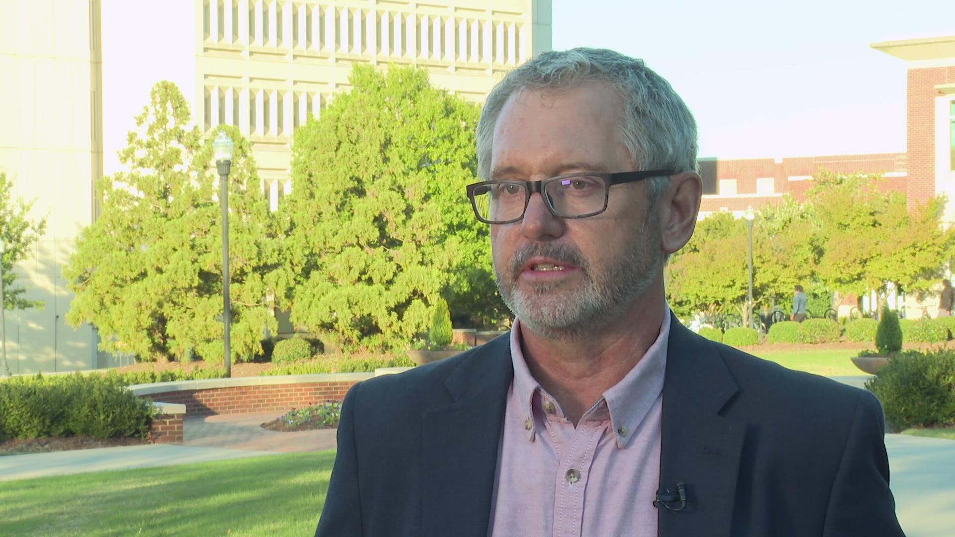 Dr. Bob Strack, Public Health professor at UNC-Greensboro takes a deep dive into COVID-19 vaccine resistance in an interview with WFMY’s Chad Silber.