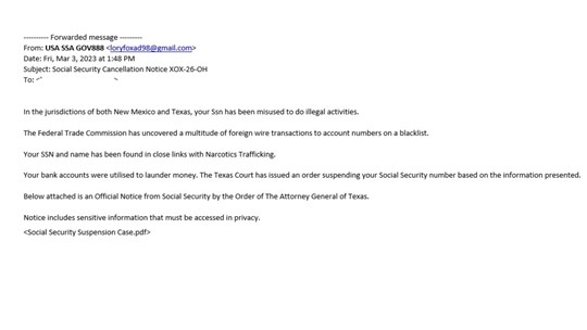 Social Security Emails And Letters How To Tell If They Re A Scam