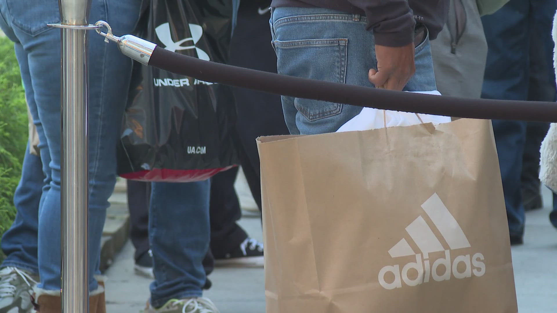 The Tanger Outlets in Mebane and the Hanes Mall in Winston-Salem were both hotspots on the holiday weekend.