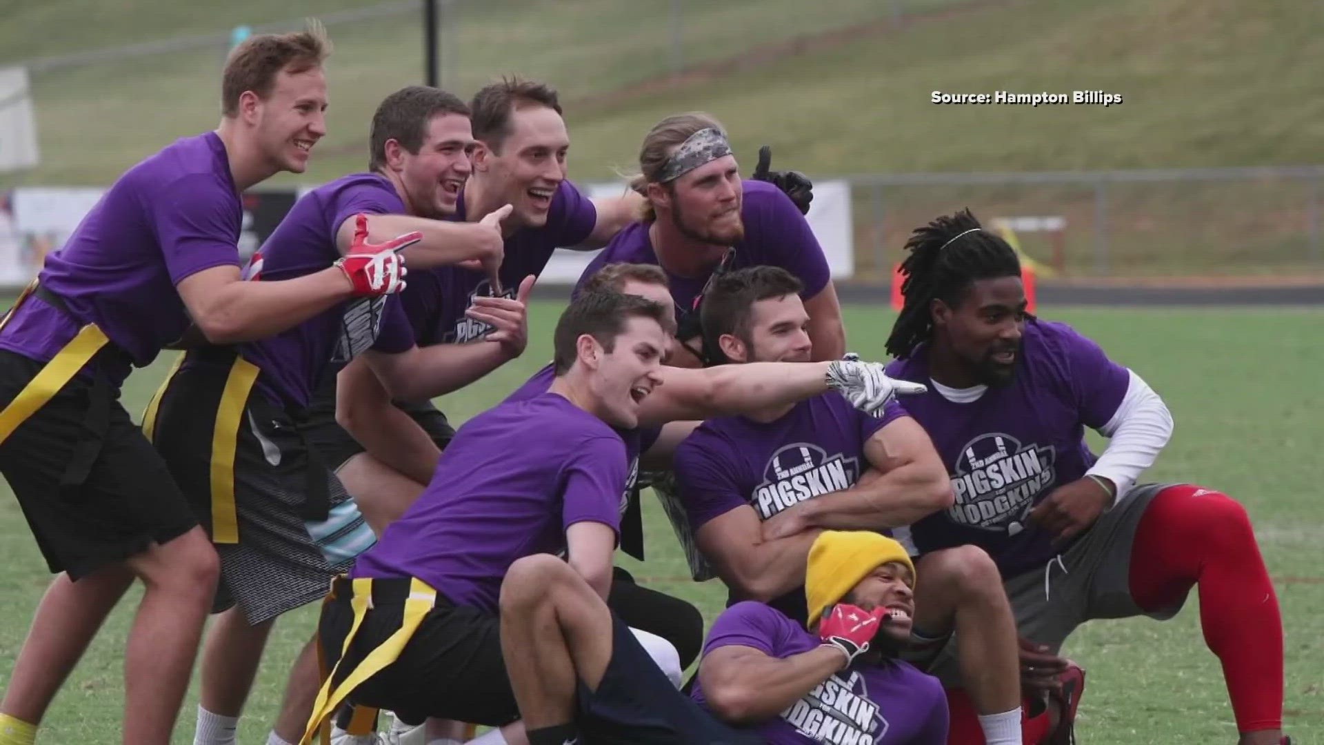 A charity flag football game aimed at raising funds for children battling Hodgkin's lymphoma is back for a fifth year.