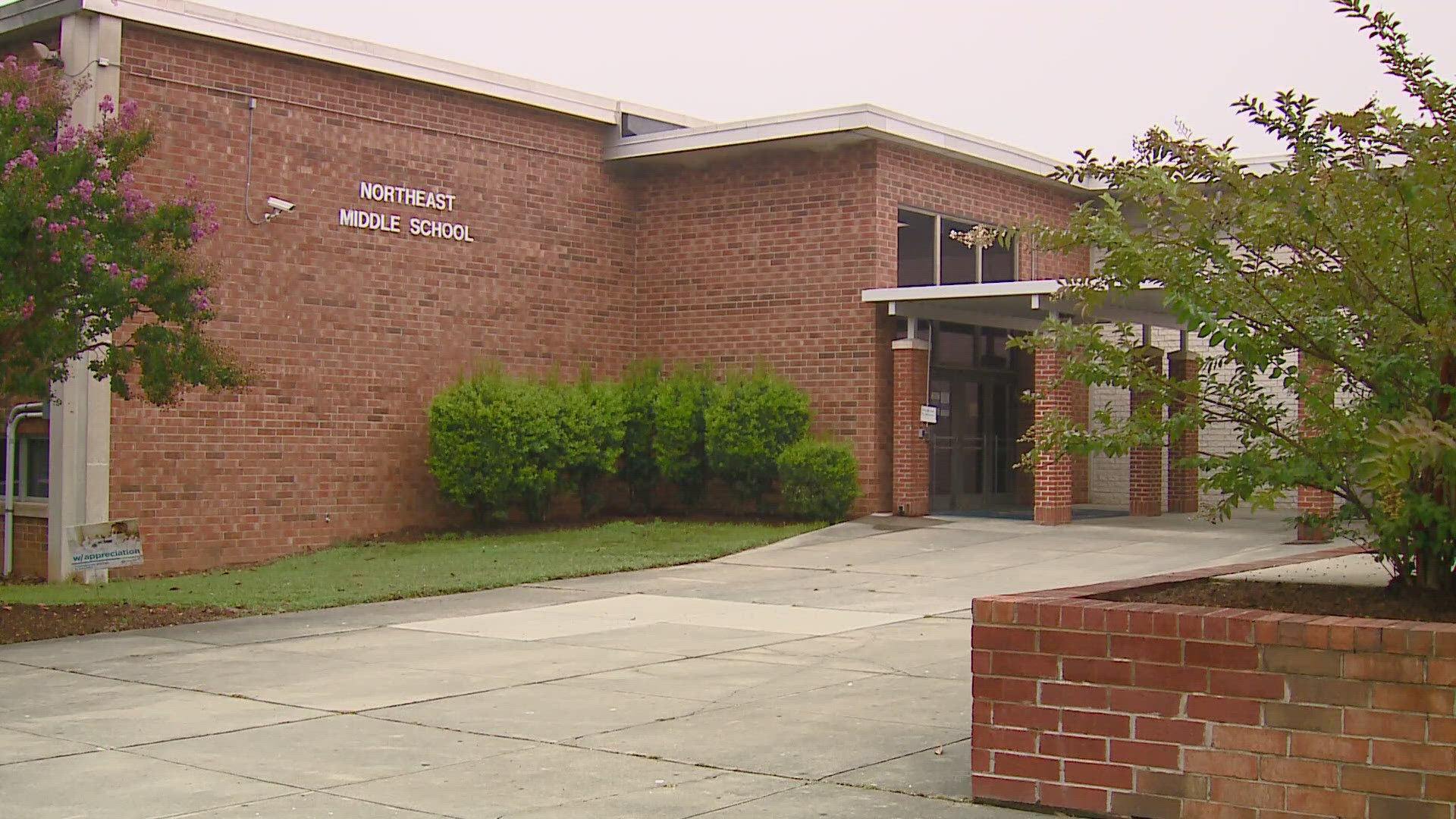 Northeast Guilford Middle School canceled classes on Tuesday and Wednesday to make repairs.