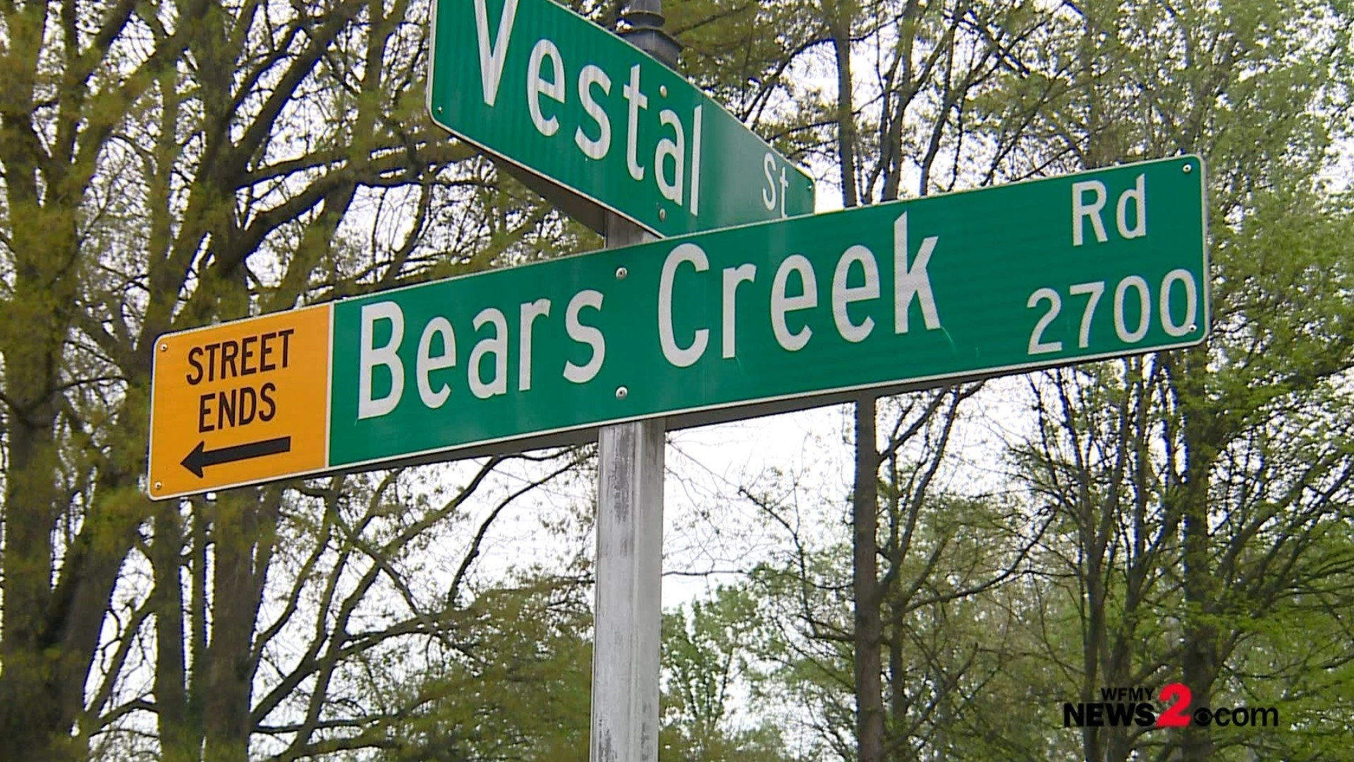 Greensboro police said a person was injured in a shooting on Bears Creek Road.