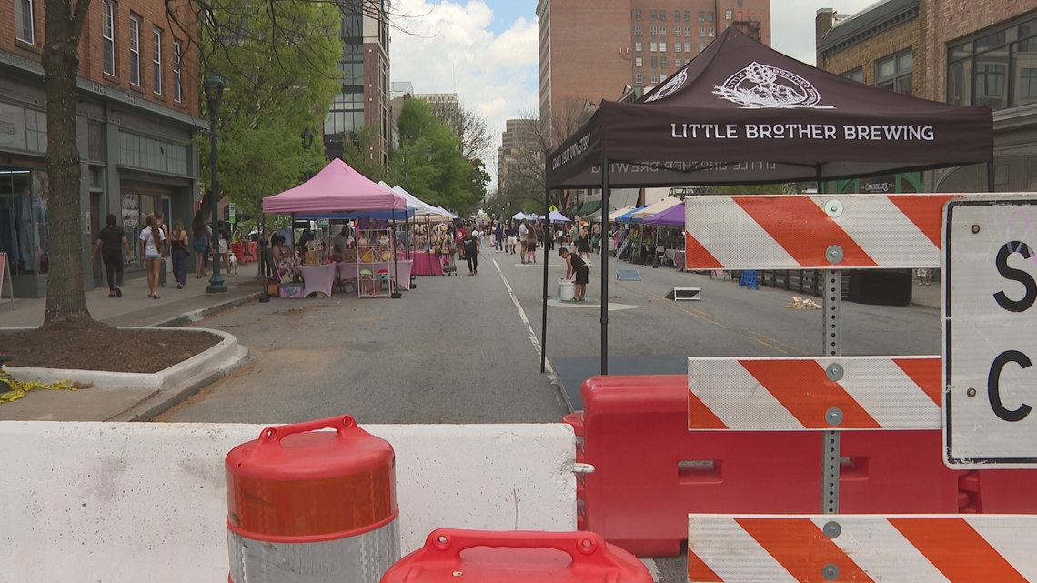 ‘First Saturday Stroll’ brings people, business back to downtown Greensboro