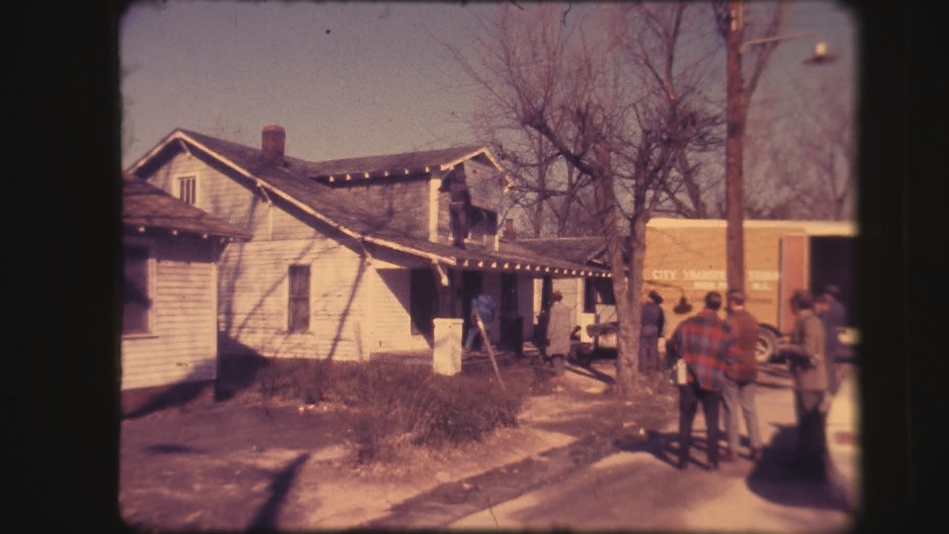 Police said they were serving an eviction notice, then they fired tear gas.