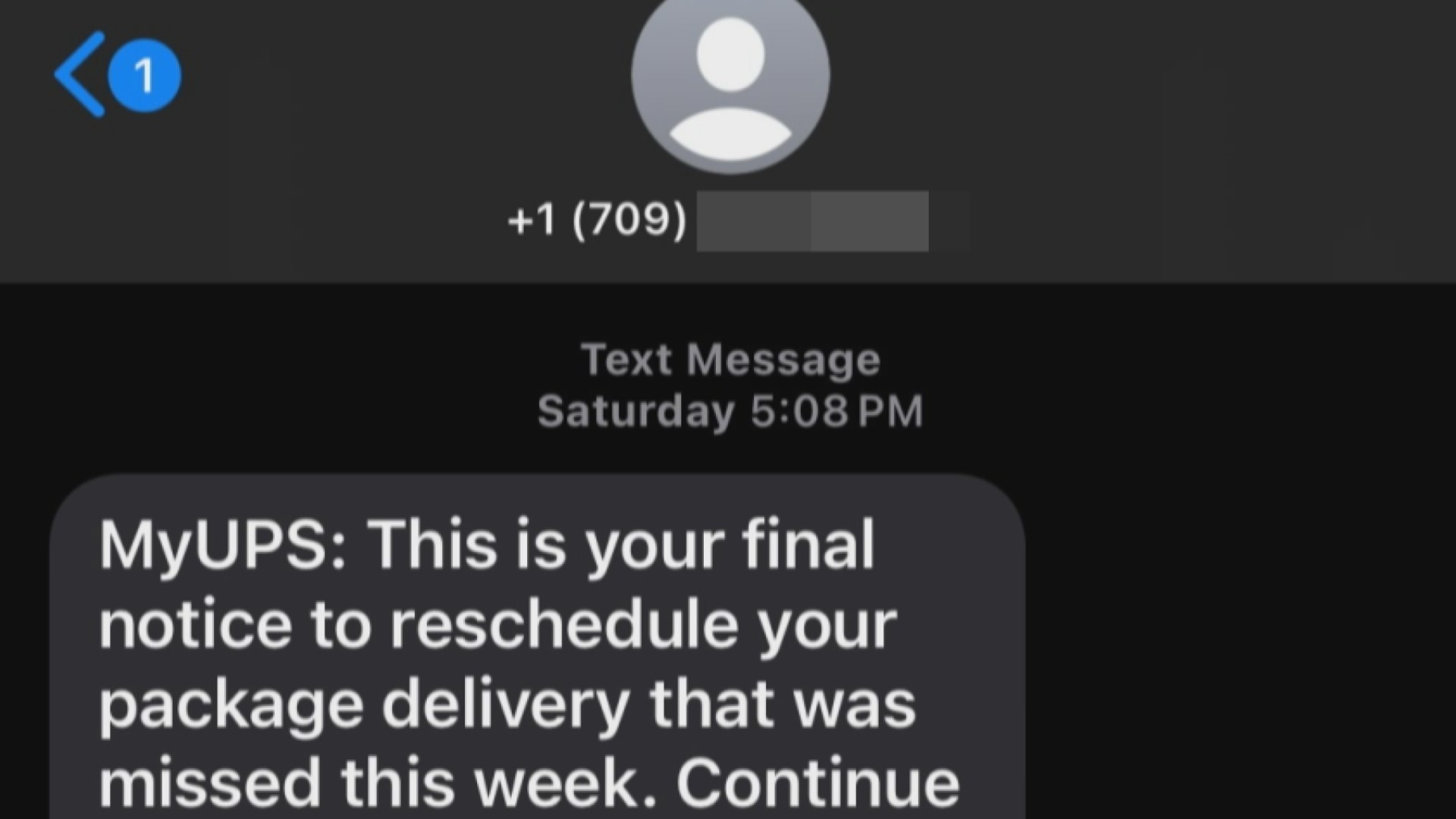 This UPS delivery scam looks so real, but there's one red flag