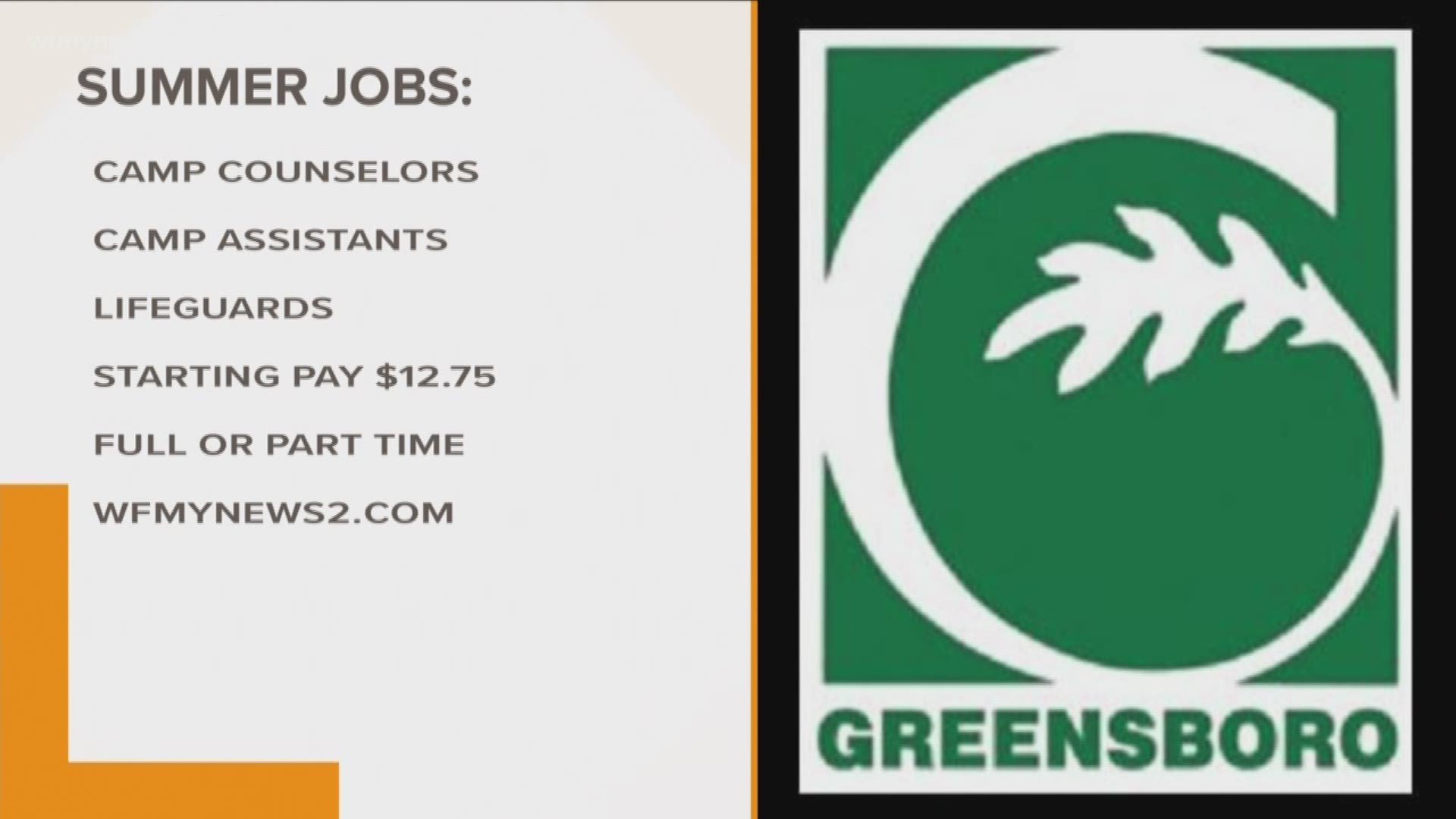 Dozens of summer jobs are now posted in the City of Greensboro. Here’s how to apply.