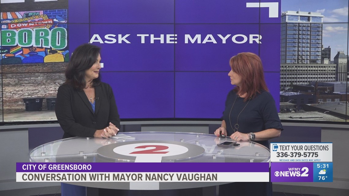 Greensboro Mayor Nancy Vaughan talks civil service board, business growth, and summer activities | Part 1