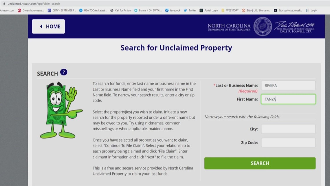 North Carolina treasurer helping people get back unclaimed cash 2 Wants to Know