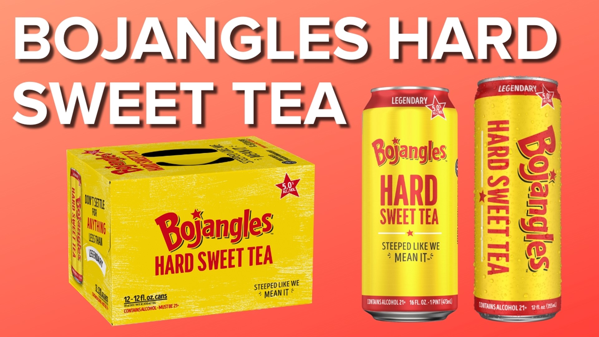 Bojangles and Appalachian Mountain Brewery collaborated to come up with Bojangles Hard Sweet Tea.