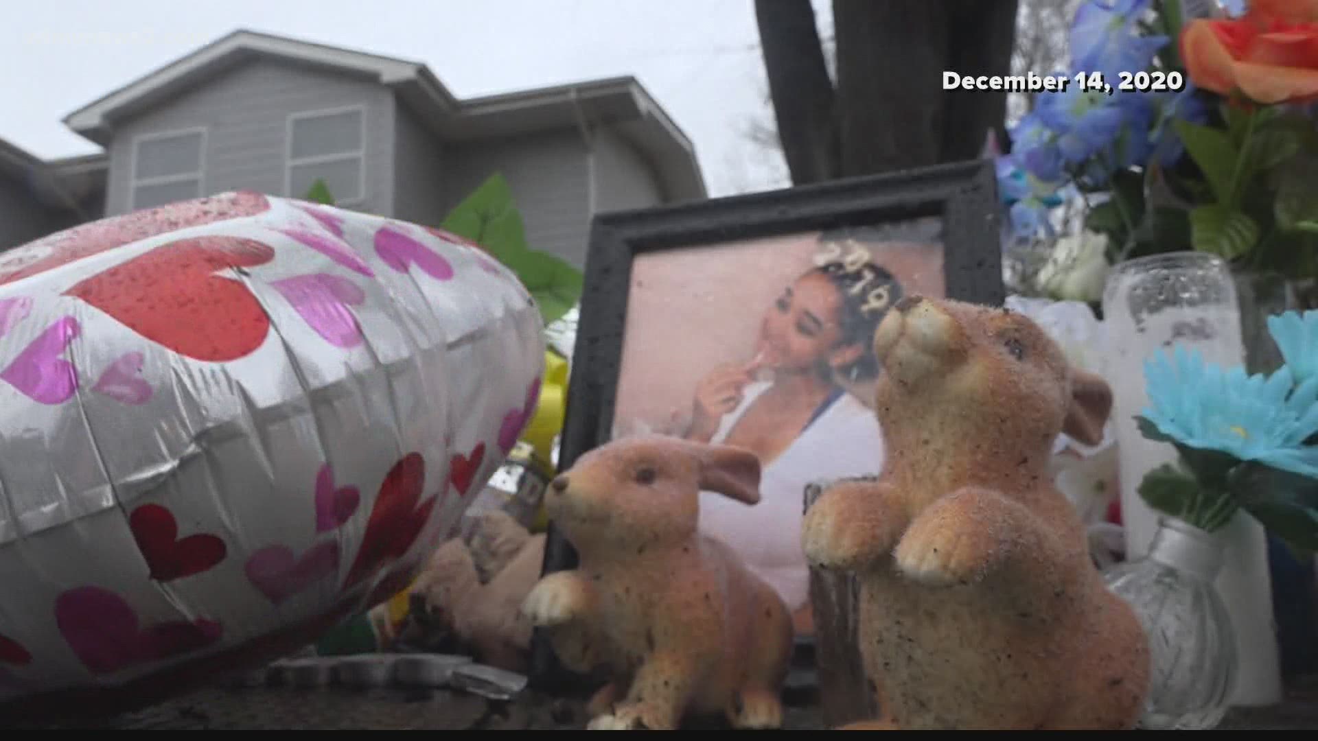 Family and friends held a candlelight vigil to honor Christina Jones. Crime Stoppers is offering a reward for information that helps arrest her killer.