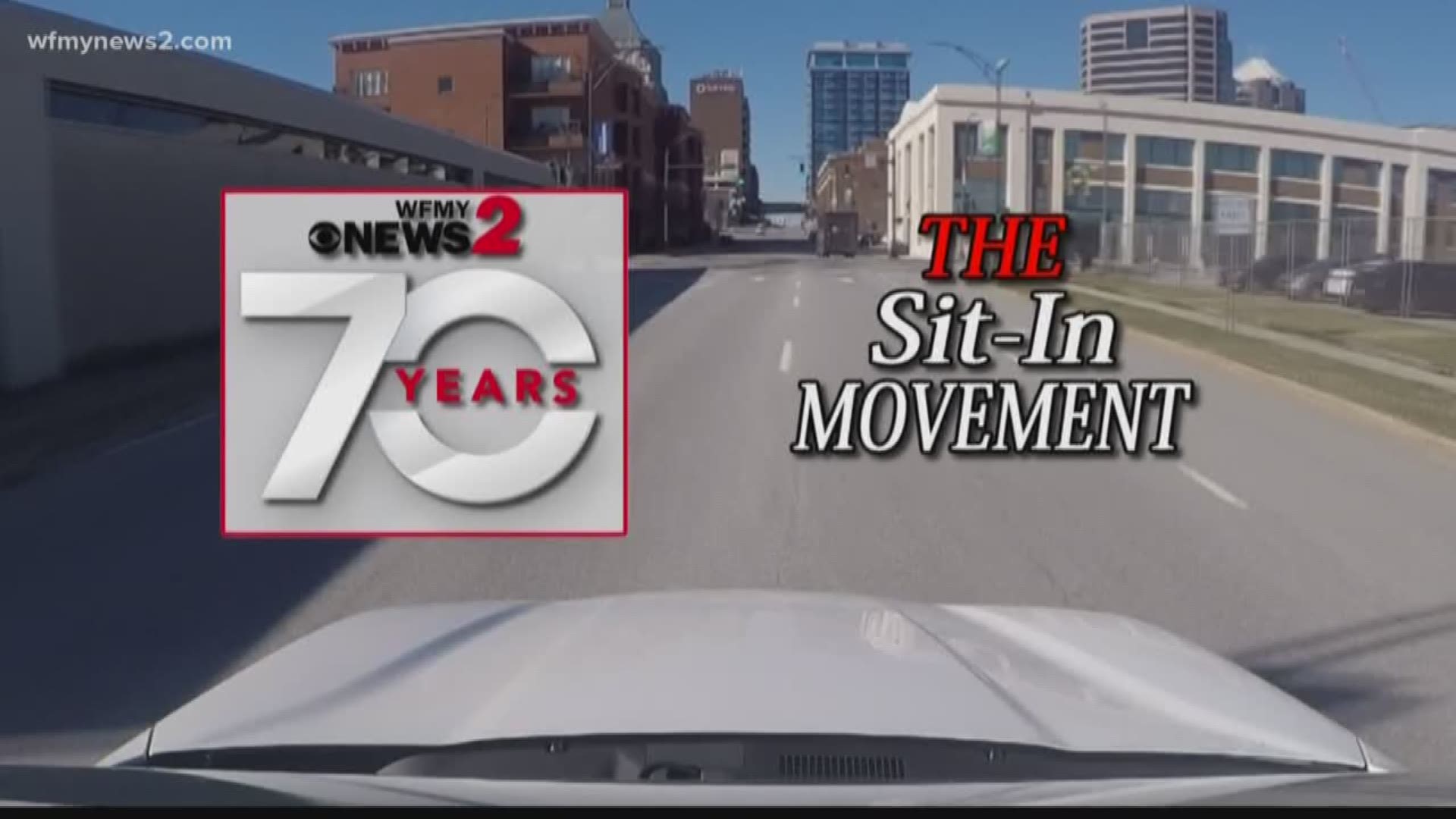 As WFMY News 2 celebrates 70 years, there's a lot of history to look back on in that time. The February 1st date has huge significance that helped shaped the city of Greensboro, our station, and our nation. That's when the sit-in movement began. WFMY News 2's Eric Chilton took a ride through Downtown Greensboro with Sandra Hughes to talk about what it was like to live through it.