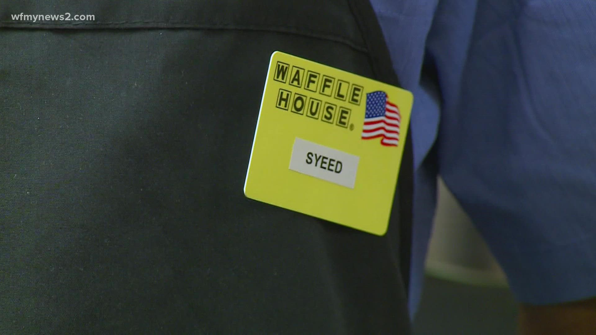 Thomasville Waffle House employee getting major props
