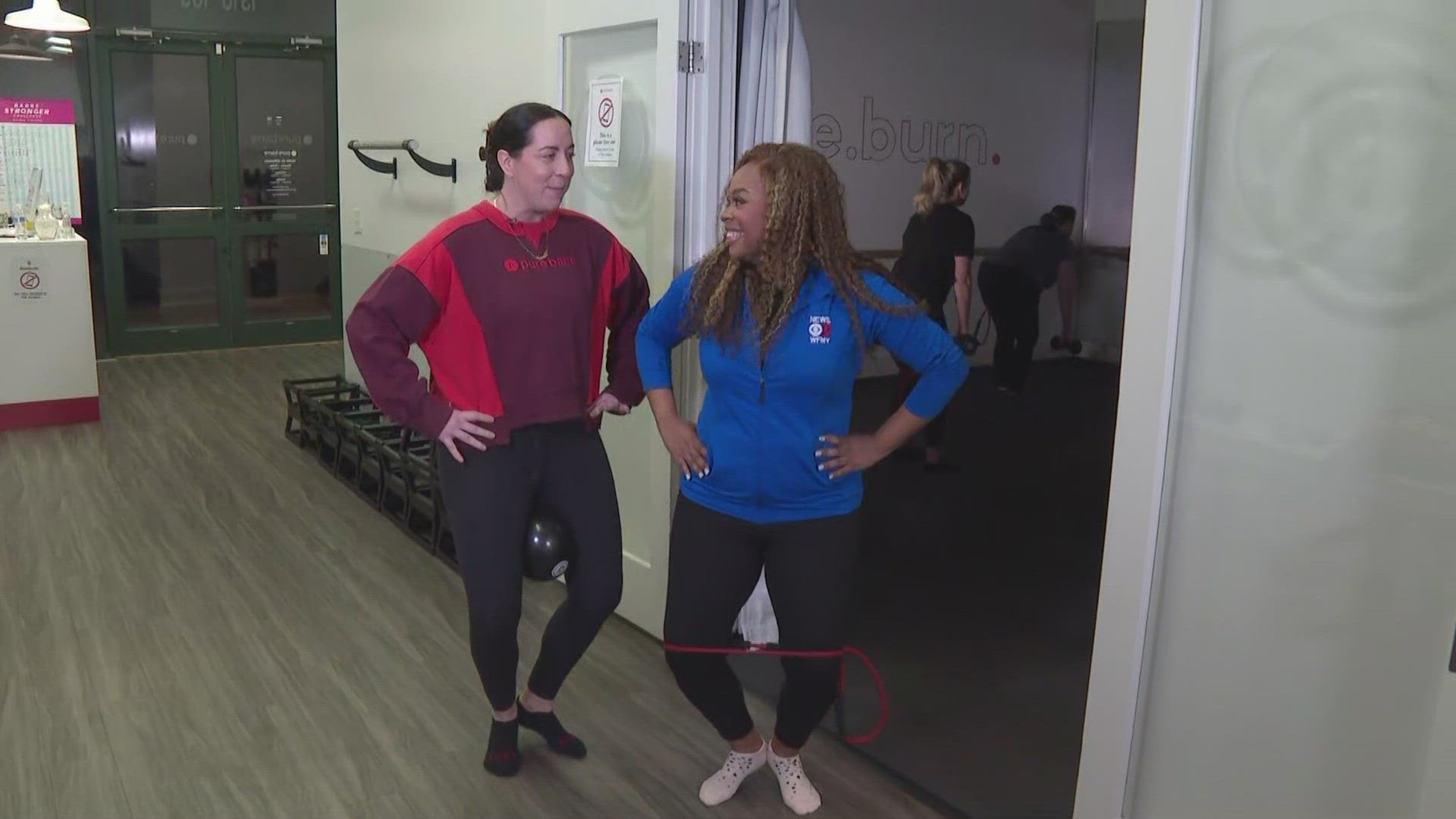 WFMY News 2's Taylor Leverett speaks to the owner of Pure Barre Jennifer Carelli about the 24-hour fitness fundraiser.