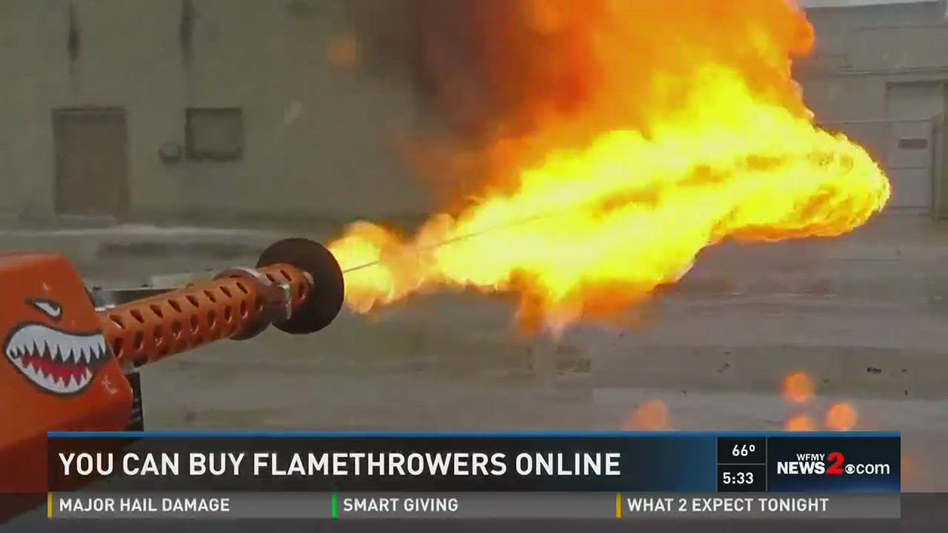 You Can Own A Flamethrower