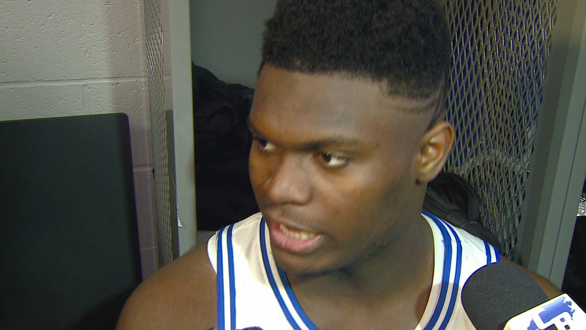 Postgame Interview With Zion Williamson After Duke's ACC 