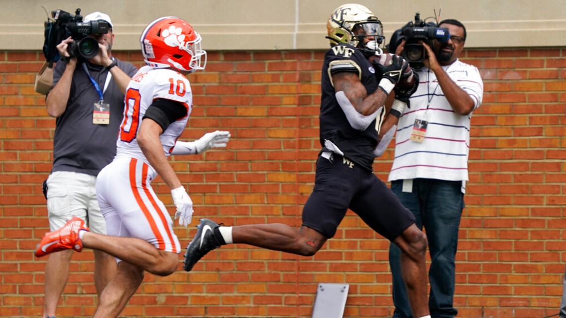 Jaquarii Roberson Wide Receiver Wake Forest