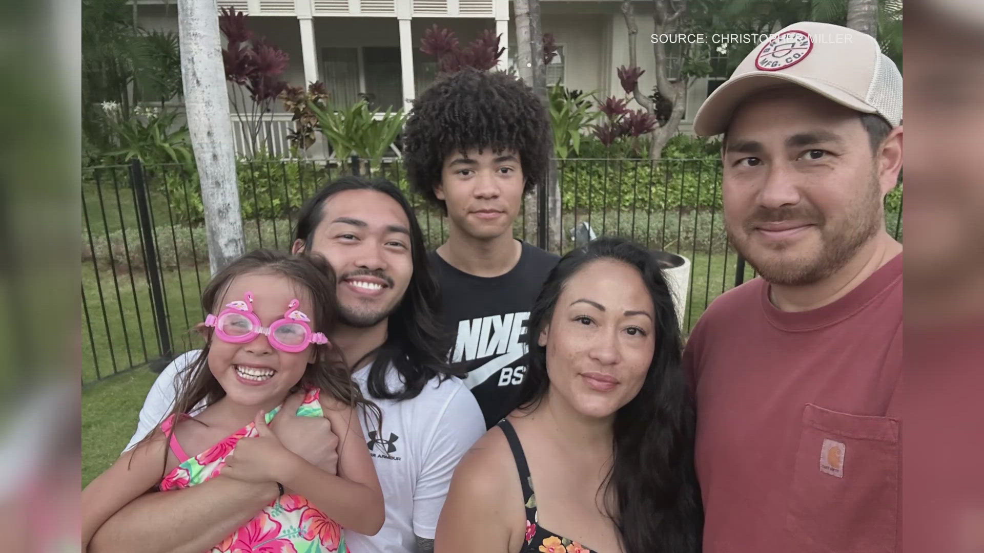 A High Point man and his family are safe after a tsunami warning in Hawaii sent people scrambling to higher ground.