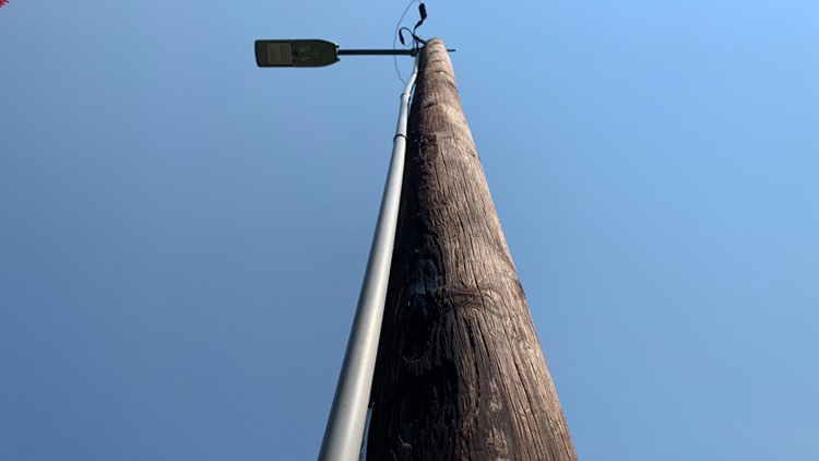 Trinity man charged for light pole he doesn't  own
