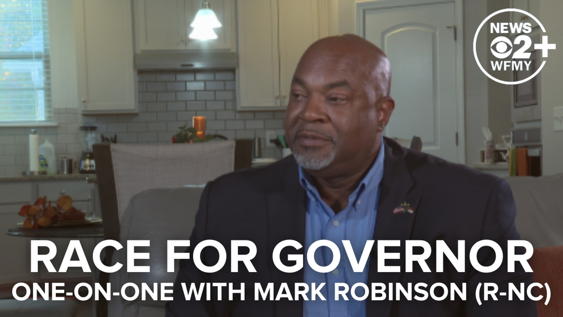 WFMY News 2's Tanya Rivera sits down with Republican candidate for North Carolina Governor, Mark Robinson.